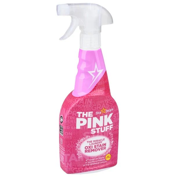 Засіб для виведення плям The Pink Stuff Oxi Stain Remover — для тканин та оббивки