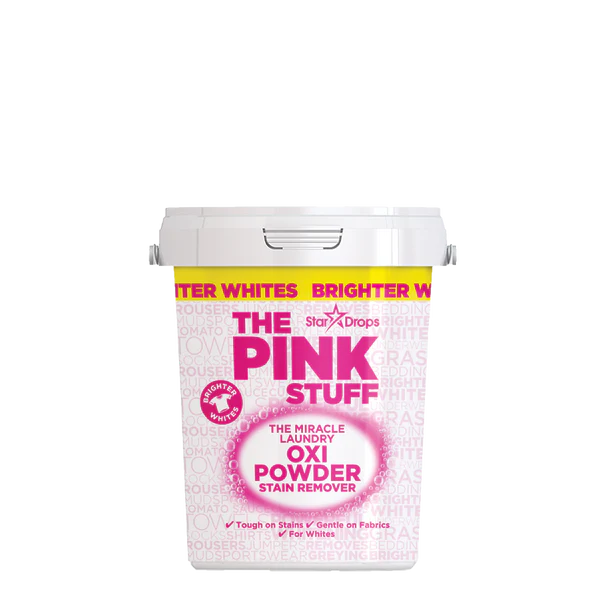 Відбілювач для білих речей OXI Powder Stain Remover — The Pink Stuff